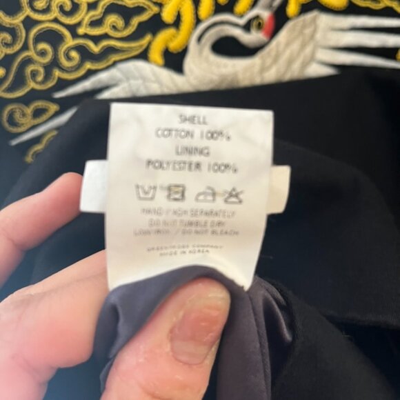 COPY - Vintage Souvenir Tiger Japanese Bomber Military Embroidered Jacket sz S - Picture 6 of 10